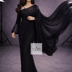 Tail Saree Photoshoot Collection by Aleena Fashion House
